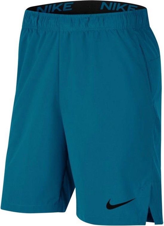 Nike - Flex Woven Training Shorts - Blauw - Homme - taille S | bol