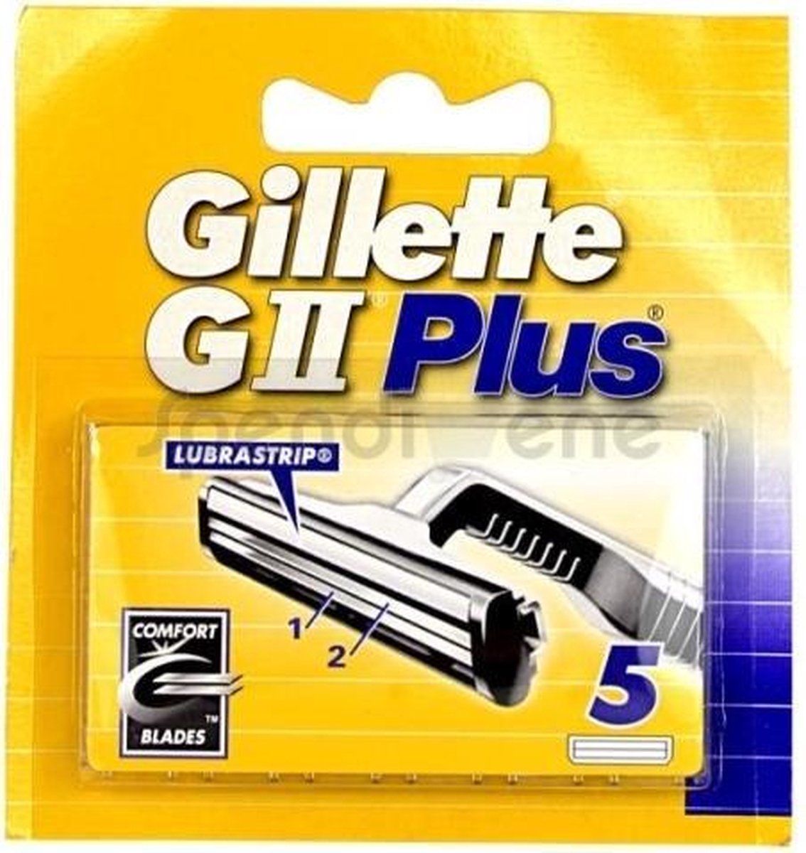 Gillette GII Plus Razor Bades 5pcs | bol.com