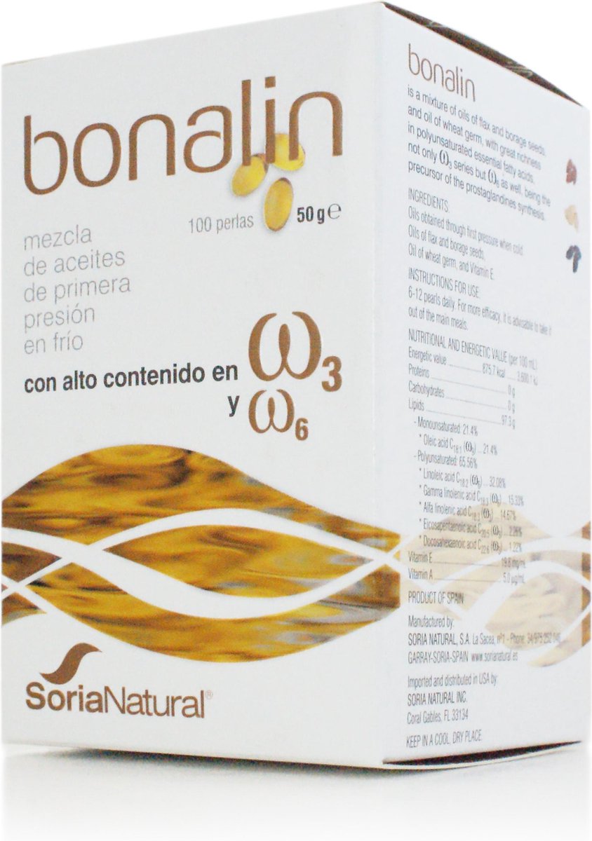 Soria Bonalin 500 Mg 100 Perlas