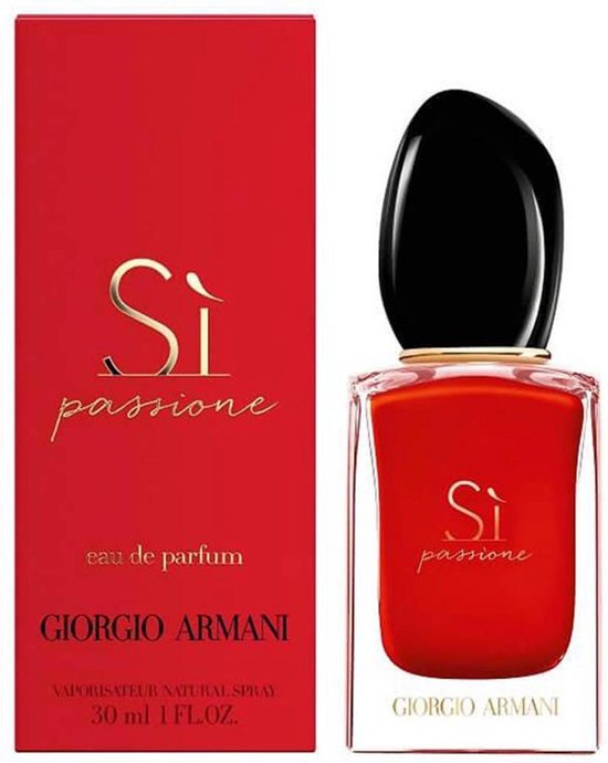 Conform elk Pionier Giorgio Armani Si Passione 30 ml - Eau de Parfum - Damesparfum | bol.com