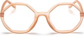 Looplabb. Leesbril Lolita / Licht Roze - Leesbril op sterkte +2.00 - Heren en Dames Leesbril Licht Roze