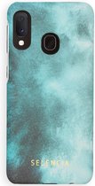 Selencia Maya Fashion Backcover Samsung Galaxy A20e hoesje - Air Blue