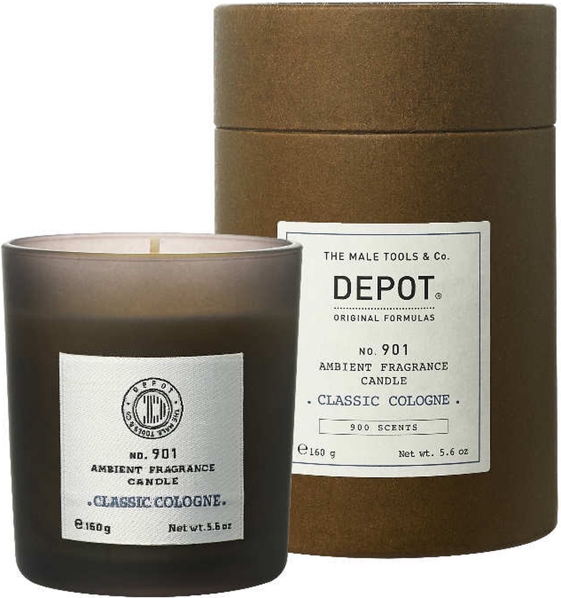Depot 901 ambient fragrance candle classic cologne 160ml