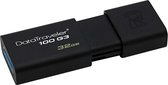 Kingston DataTraveler 100 G3 32GB USB Stick 3.0 Flash Drive - Black
