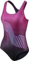 Beco Badpak Dames B-cup Polyamide/elastaan Roze/paars Maat 44