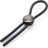Again and Again Adjustable Cock Ring - Black