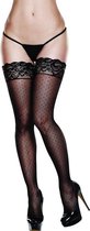 Baci - Kanten Stay Up Kousen - Curvy