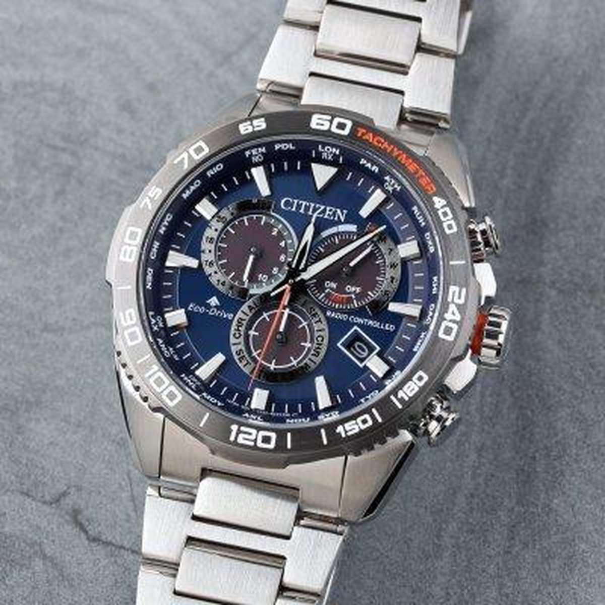 Citizen Promaster Marine CB5034-82L Horloge - Staal - Zilverkleurig - Ø 44  mm | bol.com
