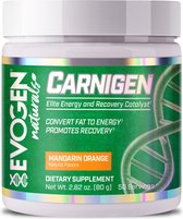 Evogen Nutrition - Carnigen Naturals Mandarin Orange 50 porties - Health & Wellness - Sportsupplement
