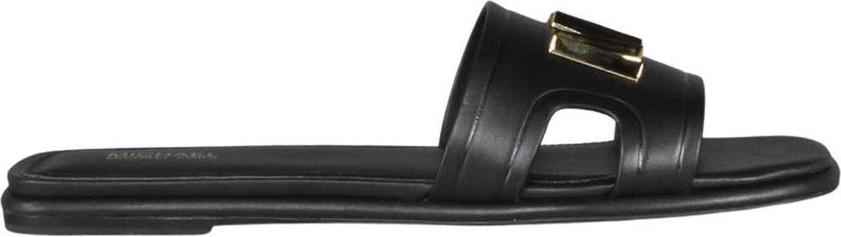 Michael Kors Kippy Dames Slide - Zwart - Maat 40