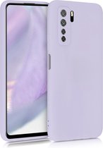 kwmobile telefoonhoesje voor Huawei P40 Lite 5G - Hoesje voor smartphone - Back cover in lavendel