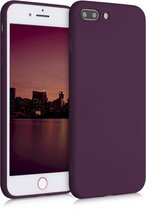 kwmobile telefoonhoesje voor Apple iPhone 7 Plus / 8 Plus - Hoesje voor smartphone - Back cover in bordeaux-violet