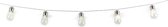 Kikkerland Edison Lichtsnoer – Sfeerverlichting – Woonaccessoires – LED-lamp – 245 cm