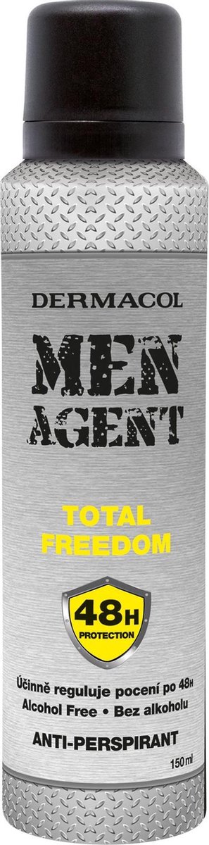 Dermacol - Antiperspirant Men Agent Total Freedom 150 ml - 150ml