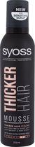 Syoss - Thicker Hair Mousse - Hair Straightener
