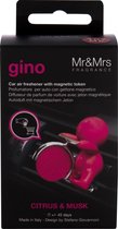 Mr & Mrs Fragrance - Gino Citrus & Musk (Citrus And Musk) - Car Scent