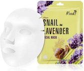 Slakken Lavendel Gezichtsmasker met slakkenslijm en lavendelextract voor de rijpere huid 38g