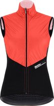 Santini Windstopper mouwloos Oranje Dames - Redux Stamina Sleeveless Vest For Women Granatina Orange - 2XL