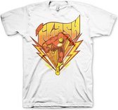 DC Comics The Flash Heren Tshirt -L- Classic Wit