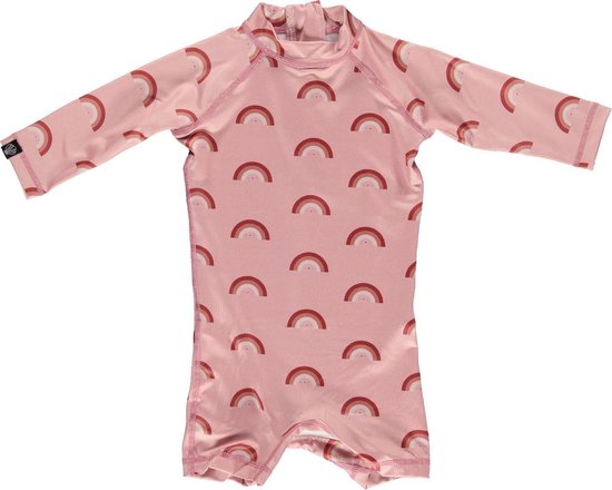 Honderd jaar Snor Medaille Beach & Bandits - UV-zwempak voor baby's - Roze Regenboog - Roze - maat 68-74cm  | bol.com