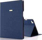 Voor iPad Pro 11 inch (2020) GEBEI PU + TPU horizontale flip lederen tas met houder en kaartsleuven (blauw)