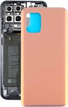 Glasmateriaal Batterij Achterklep voor Geschikt voor Xiaomi Mi 10 Lite 5G (Goud)