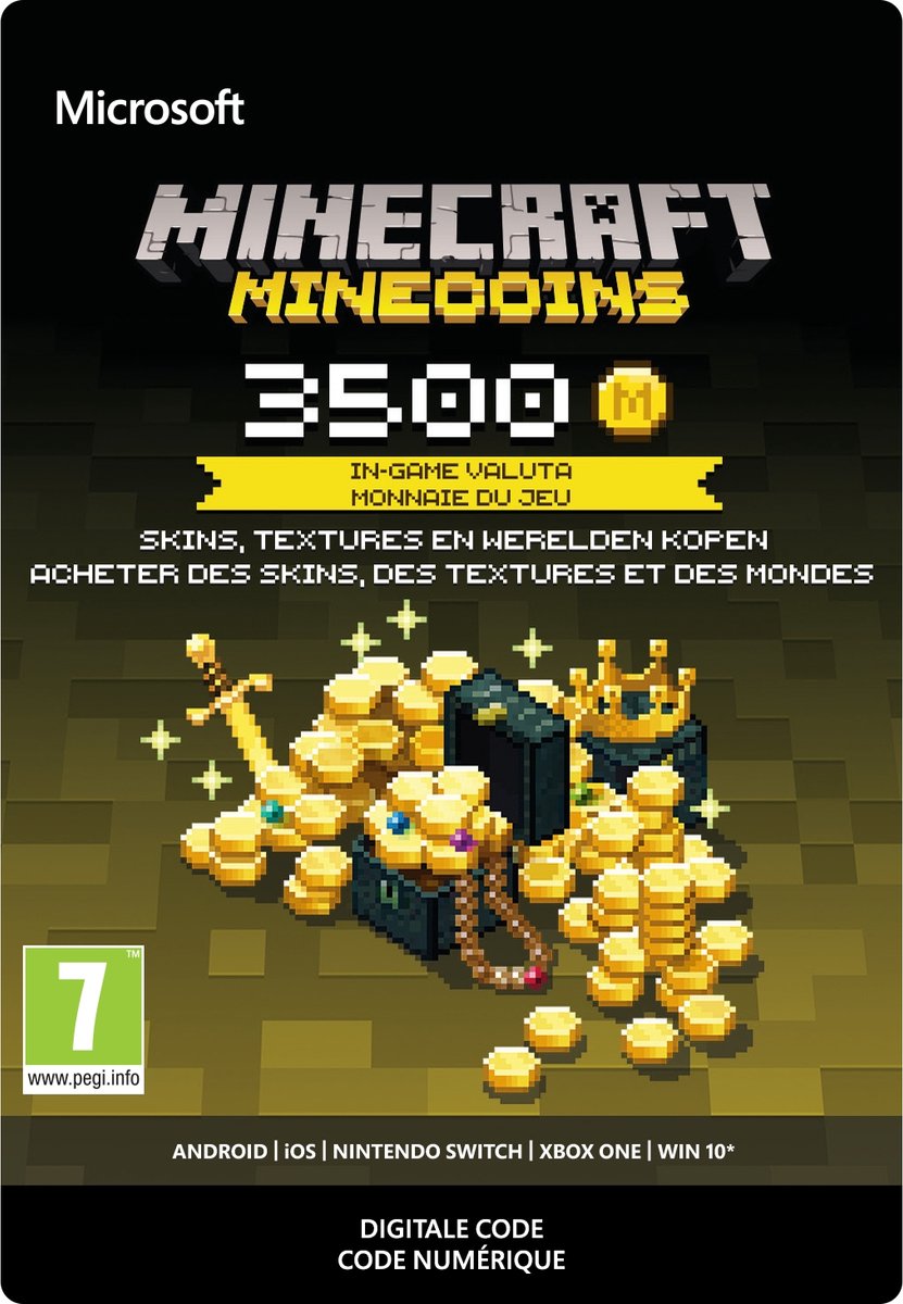 Minecraft: Minecoins Pack - 3.500 Coins - Download - Xbox