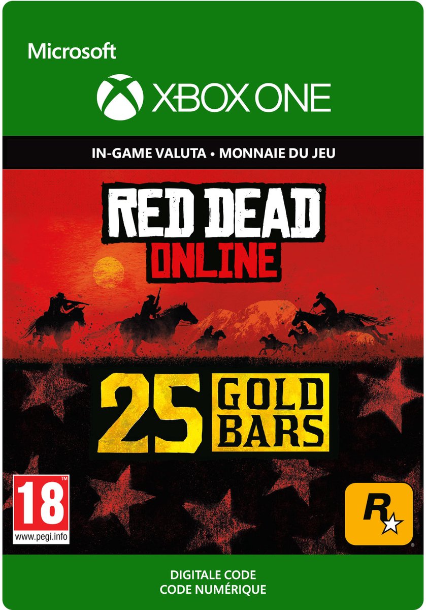 Red Dead Redemption 2: 25 Gold Bars - Xbox One Download