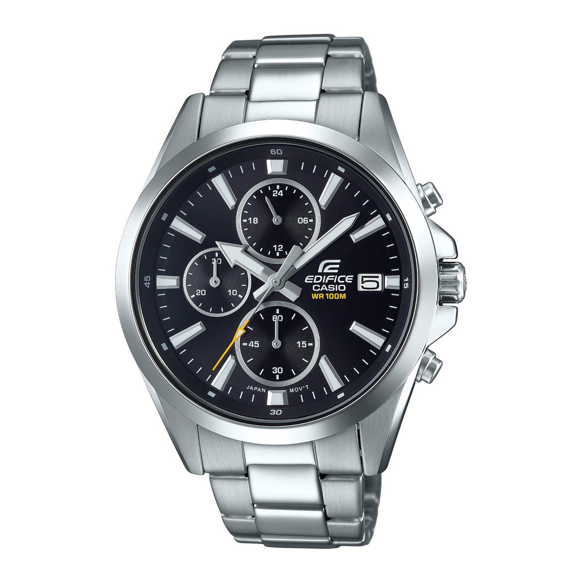 Casio Edifice EFV-560D-1AVUEF Herenhorloge 42 mm - Zilverkleurig