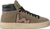 Womsh Bask Hoge sneakers - Dames - Taupe - Maat 38