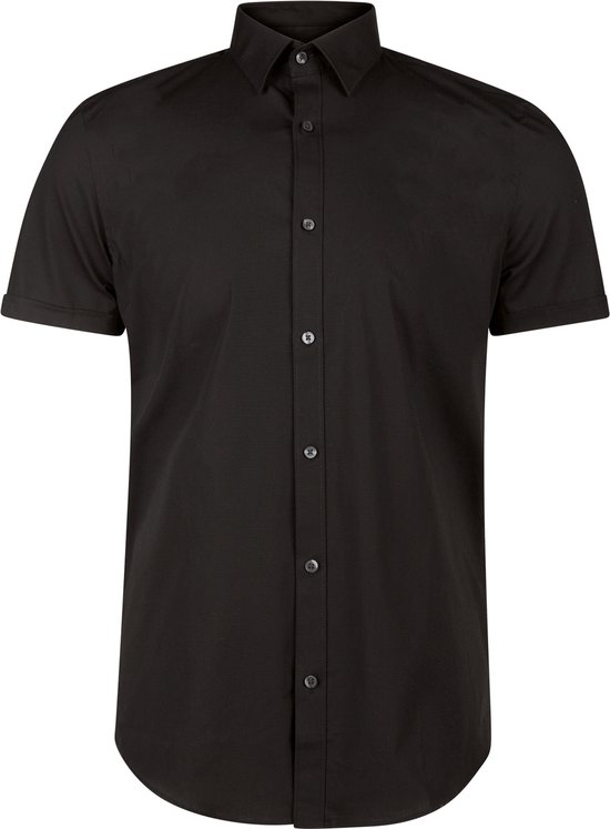WE Fashion Heren slim fit stretch overhemd
