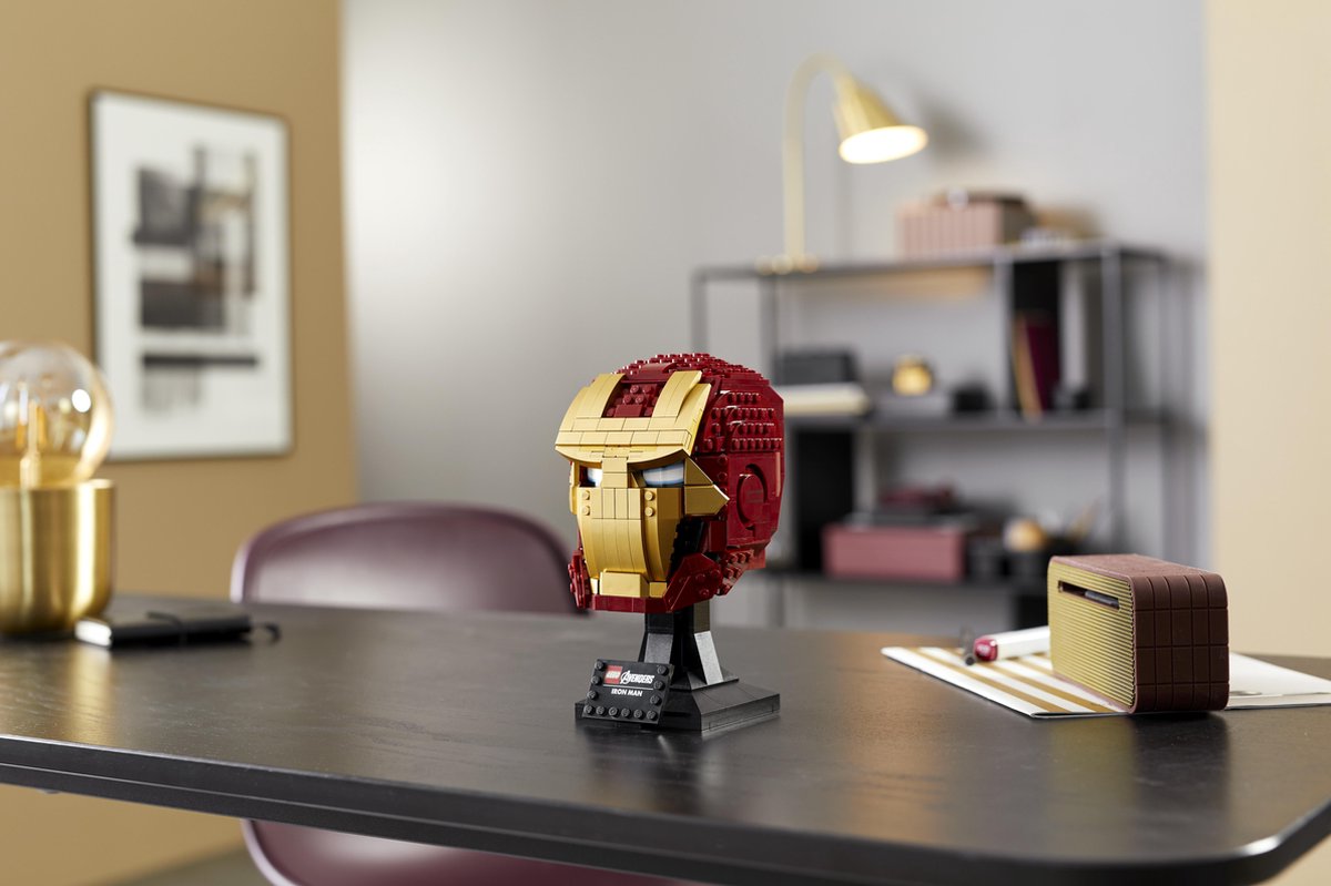 LEGO Marvel Avengers Iron Man helm 76165 — afbeelding 13