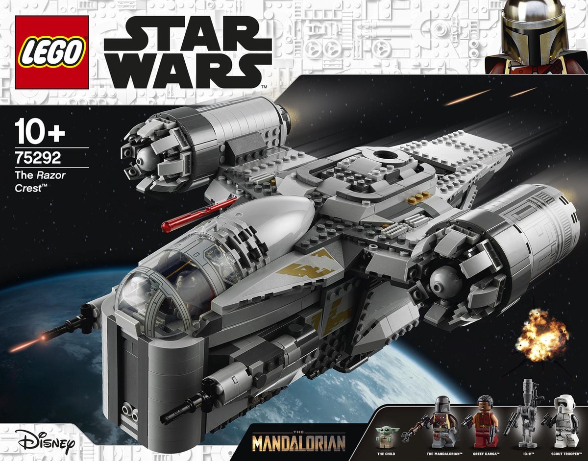 razor crest lego