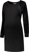 Love2wait - Dress Velvet Sleeves Met Franjes