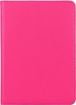 Apple iPad Pro 12.9 (2021) Hoes - Mobigear - 360 Rotating Serie - Kunstlederen Bookcase - Magenta - Hoes Geschikt Voor Apple iPad Pro 12.9 (2021)