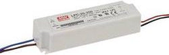 Mean Well LPC-20-350 Driver LED Courant constant 16,8 W 0,35 A 9 - 48 V/ DC Non dimmable, Protection contre les surcharges