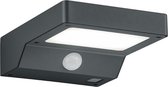 LED Solar Tuinverlichting - Iona Fominy - Zonne-energie - Bewegingssensor - 4W - Mat Zwart