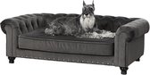 Enchanted hondenmand / sofa wentworth charcoal grijs - 113x70x35,5 cm - 1 stuks