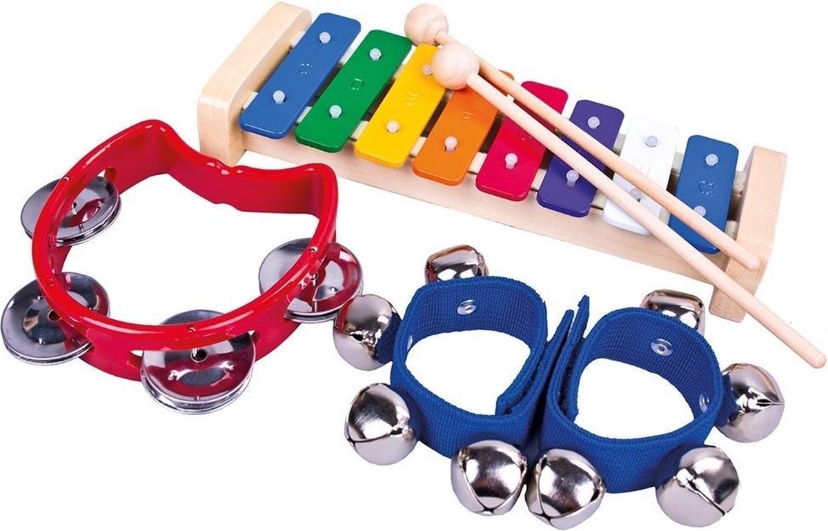 Bino Muziekset Junior Hout 5-delig