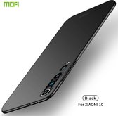 Voor Geschikt voor Xiaomi Mi 10 MOFI Frosted PC Ultradunne harde koffer (zwart)