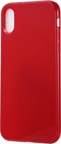 Candy Color TPU Case voor iPhone XR (rood)
