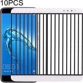 10 STUKS voor Huawei Maimang 5 Front Screen buitenste glazen lens (wit)