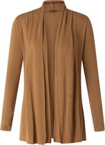 YESTA April Short Vest - New Brown - maat 5(58/60)