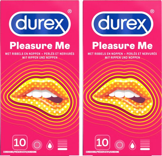 Durex Condooms Pleasure Me 10st x2 | bol