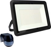 LED Breedstraler met bewegingssensor en schemerschakelaar 300 Watt 4000K Osram IP65 vervangt 2500 Watt