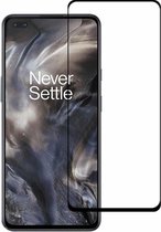 Voor OnePlus Nord Full Glue Full Screen gehard glasfilm