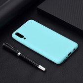 Voor Galaxy A70 Candy Color TPU Case (groen)