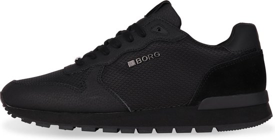 wastafel Geef energie Pathologisch Björn Borg - Heren Sneakers R605 Low KPU M - Zwart - Maat 41 | bol.com