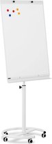 Fromm & Starck Flipover - 70 x 100 cm - magnetisch - in hoogte verstelbaar - 5 wielen