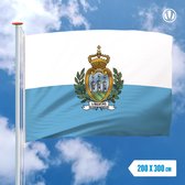 Vlag San Marino 200x300cm